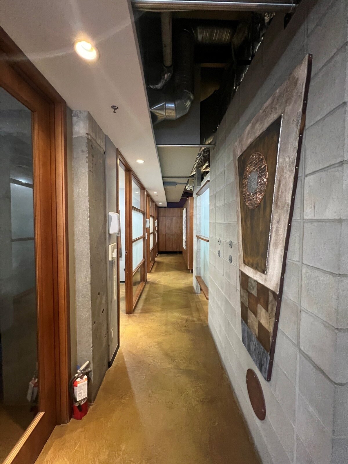 dental clinic interior hallway new westminster